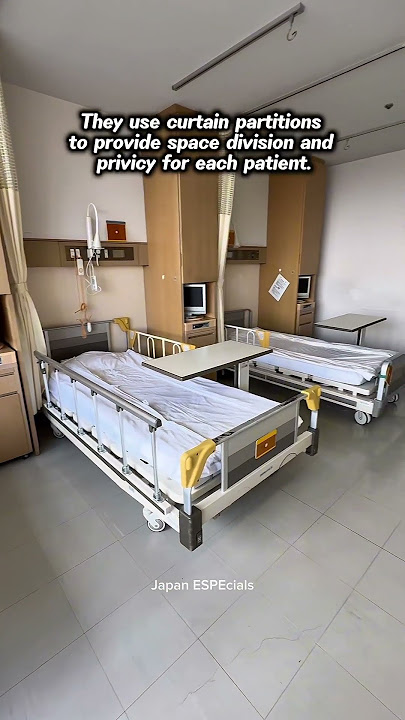 Public Hospital Rooms in Japan #japan #japanese #japanlife