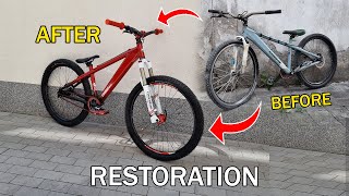 BIKE RESTORATION  Old & Broken Bike Turned Into Dream Mountain Bike [ASMR]