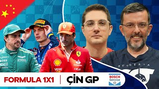 🔴 CANLI YAYIN | 2024 F1 Çin GP | Serhan Acar & Mehmet Ali Selışık ile Formula 1x1 #05