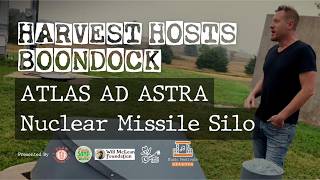 Atlas Ad Astra Nuclear Missile Silo — A Harvest Host Adventure Near Lovegrass Music Festival
