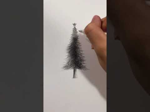 Vẽ cây thông Noel siêu đơn giản- Lê Công Duy Tính
