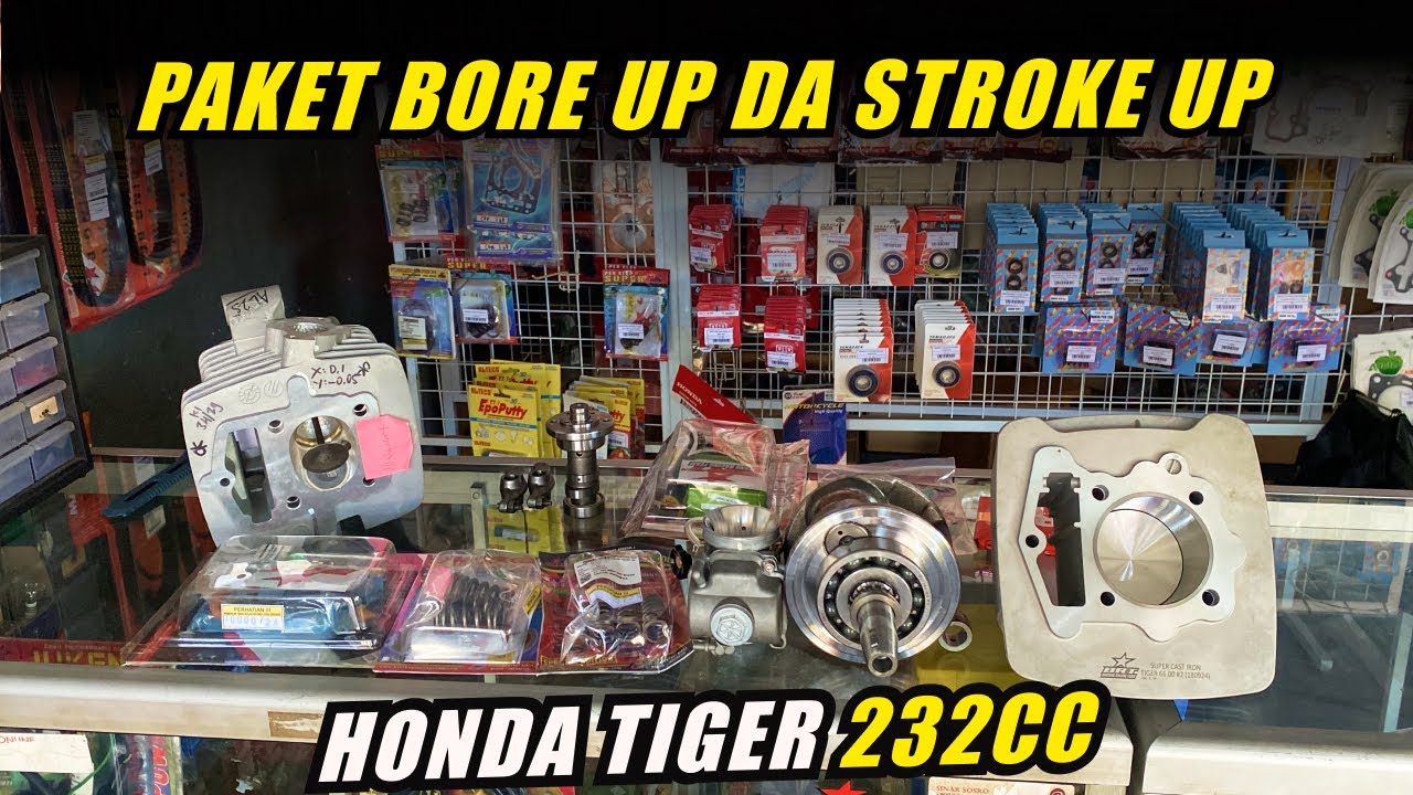 PAKET BORE UP DAN STROKE UP TIGER FULL BRT ||  #cb #hondacb100 #cbmodif #herex #herexindonesia