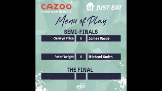 PDC Grand Slam of Darts 2021 11 21 - Peter Wright vs Michael Smith - HUN Profile