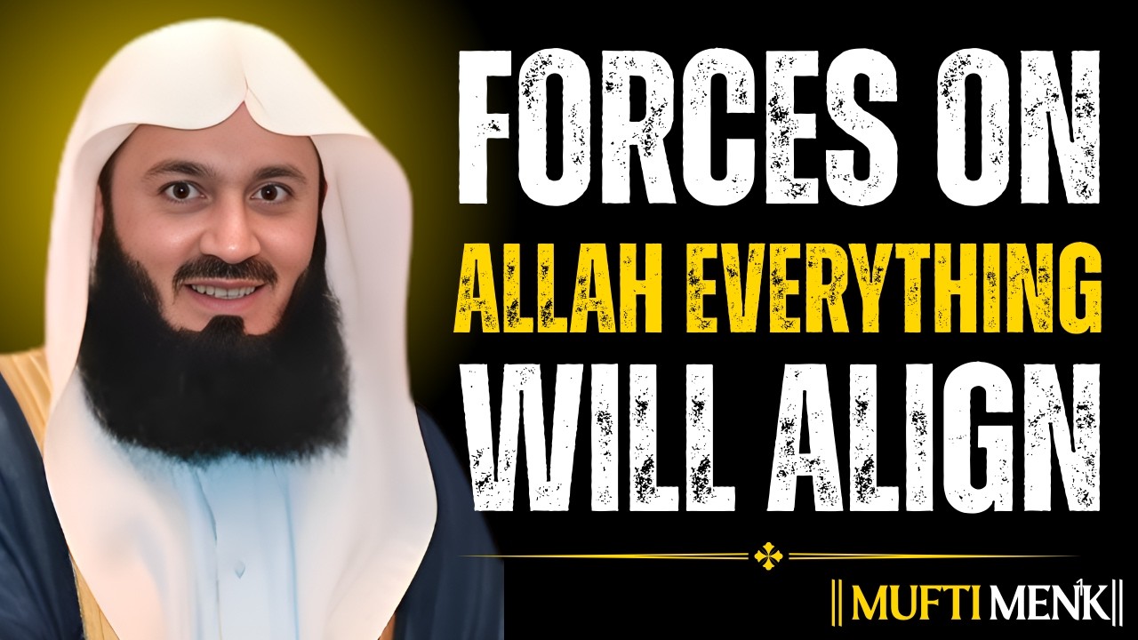 When You Focus on Allah & Stay Silent, Everything Falls Into Place | Powerful Reminder by Mufti Menk