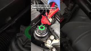 Bmw 5 Series E60 How To Jump Start Properly