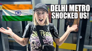 Nobody Told Me That Delhi, India Had A WORLD CLASS Metro! 🇮🇳