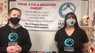 Pacific Northwest Massage Academy- Couve Living Community Connection