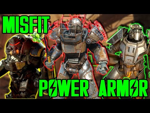 The Misfit Power Armor of Fallout!