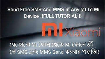 Send Free sms And mms on mi || Lifetime Free Messaging Services Activate On mi || -- In Bengali