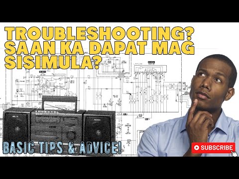 BASIC TROUBLESHOOTING TIPS & ADVICE
