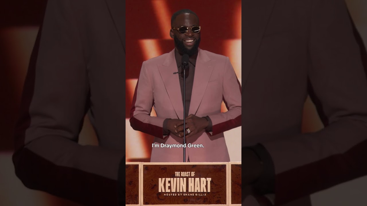 Draymond Green at the #KevinHartRoast
