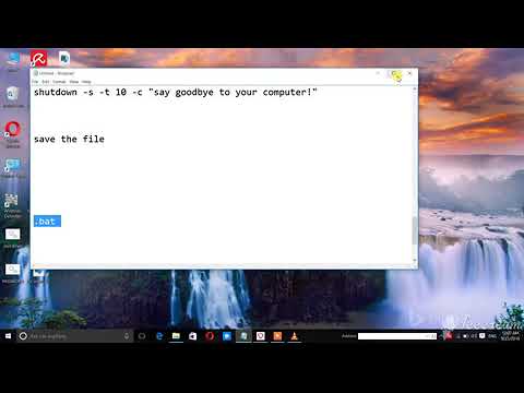 how to make virus for pc by using notepad