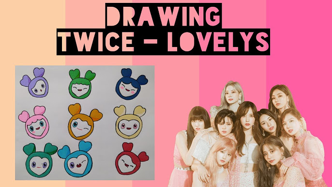 How to draw LOVELY (Twice) 