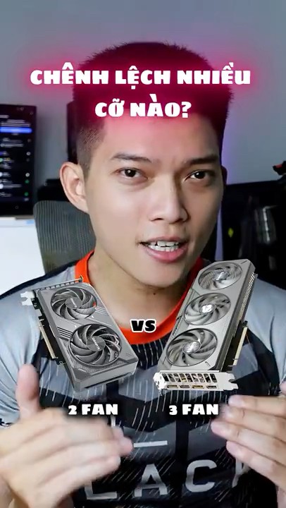 So sánh VGA 2 fan vs 3 fan, Nên mua bản nào? (ft. RTX 5050) #shorts