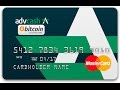 Como solicitar una Tarjeta de debito Bitcoin a solo 4.99 USD (advcash) (Advanced cash) (Bitcoins)