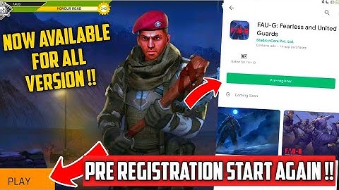 FAUG GAME PRE REGISTRATION PROBLEM FIXED | FAUG OFFICIAL WEBSITE