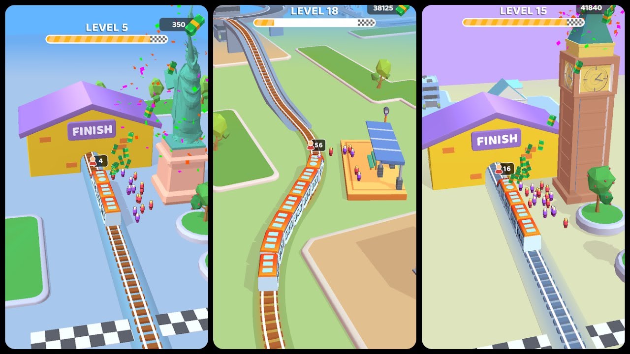 Train Stack Gameplay Video for Android - YouTube