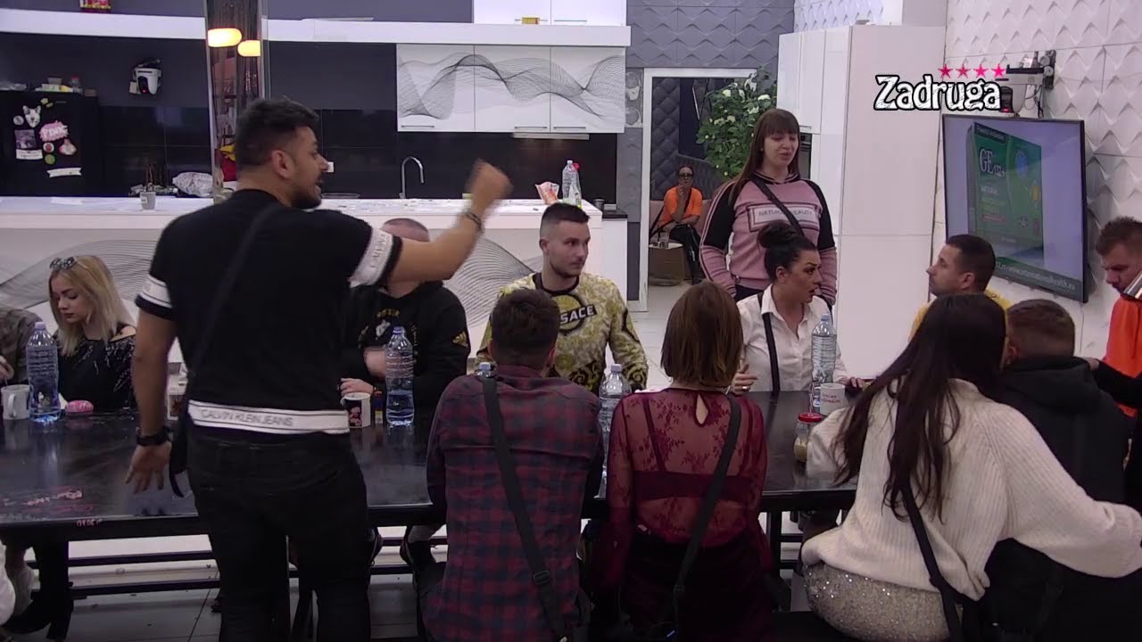 Zadruga 4 - Brutalni sujetni rat Miljane i Bore - 22.02.2021.