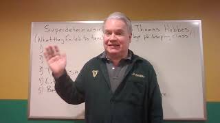 Superdeterminism Destroys Thomas Hobbes.