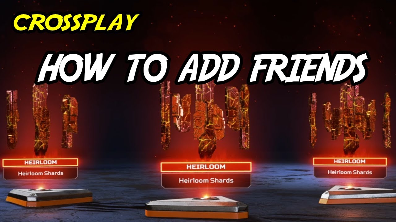 *NEW* HOW TO ADD YOUR FRIENDS!! Apex Legends Crossplay How To Add People!! (PS4) (XBOX)(ORIGIN)