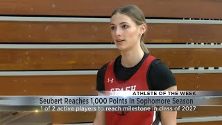 Sophomore Jada Seubert notches 1,000th career point, becomes SPASH's 6th all-time leading scorer