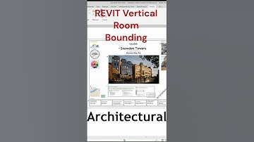 Revit vertical room bounding shorts #tutorial #architecture #design #revit #architecturedesign