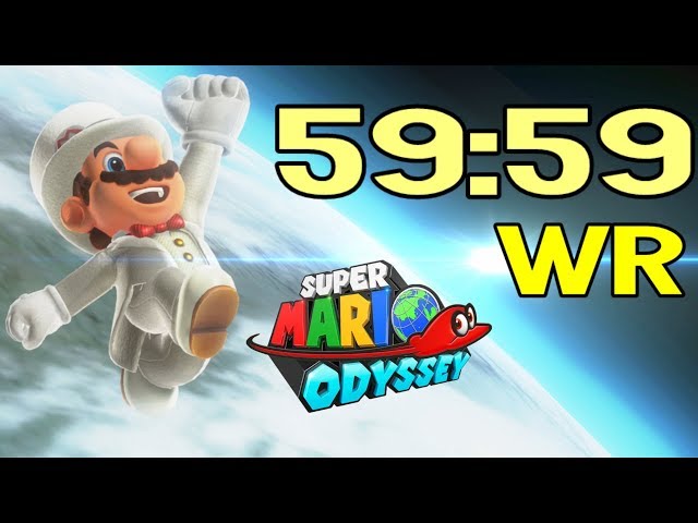 Super Mario Odyssey Any% Speedrun in 1:26:34 (my route only; no WR