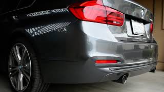 BMW 340i F30 Stock Exhaust Sound