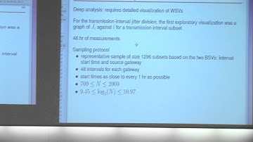 [PURDUE MLSS] Divide and Recombine for the Analysis of Big Data by William S. Cleveland (Part 5/8)
