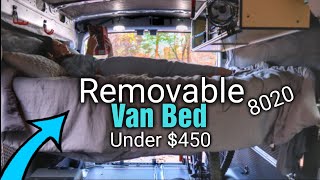 Removable Platform Bed | MTB VAN BUILD | AWD Ford Transit