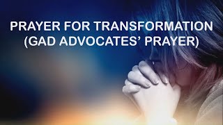 Gender and Development (GAD) Advocates' Prayer