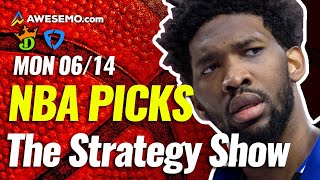 NBA DFS STRATEGY SHOW PICKS FOR DRAFTKINGS + FANDUEL DAILY FANTASY BASKETBALL | MONDAY 6/14