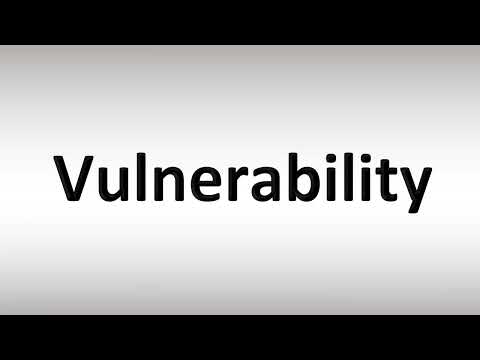 Vulnerability Pronunciation