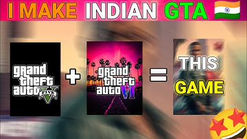 I MADE A INDIAN GTA GAME | DEVLOG 1 | HINDI DEVLOG