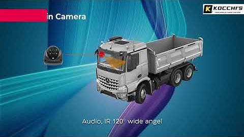 Commercial Vehicle Camera Safety MDVR Solution | www.kocchis.com #mobiledvr