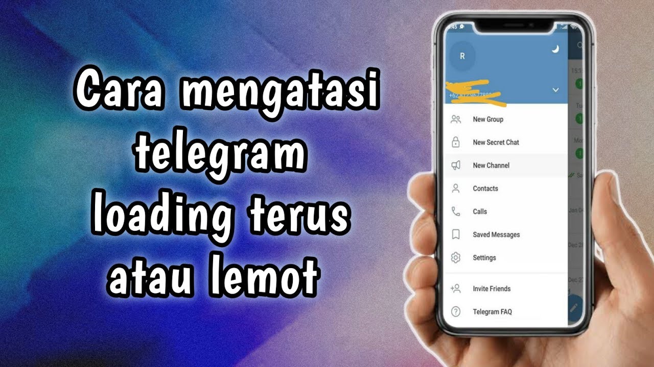 Telegram Em Load Cara Mengatasi Telegram loading Terus - YouTube