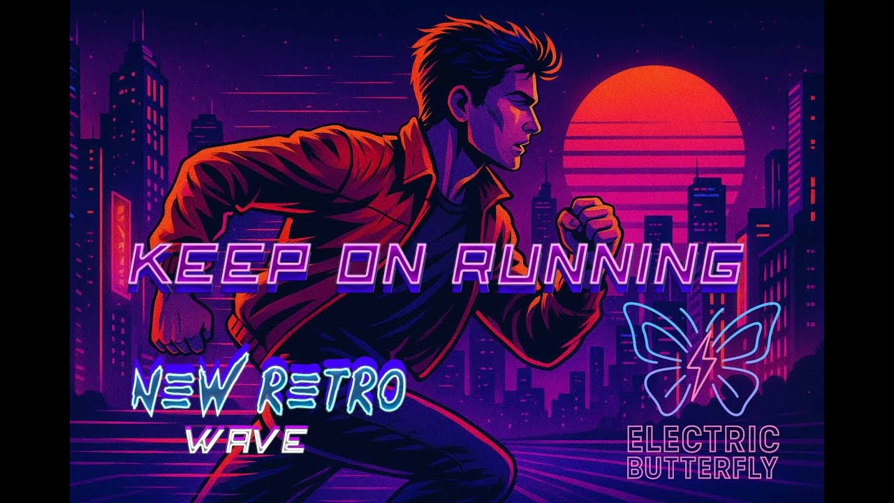 Keep On Running  - Electric Butterfly I 80s Synthwave