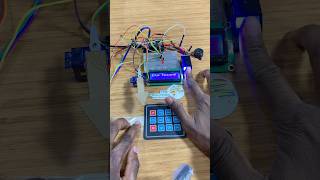 DIY Safe control with Arduino Mega Pro Mini using AS608 Fingerprint Scanner & Keypad  #safe