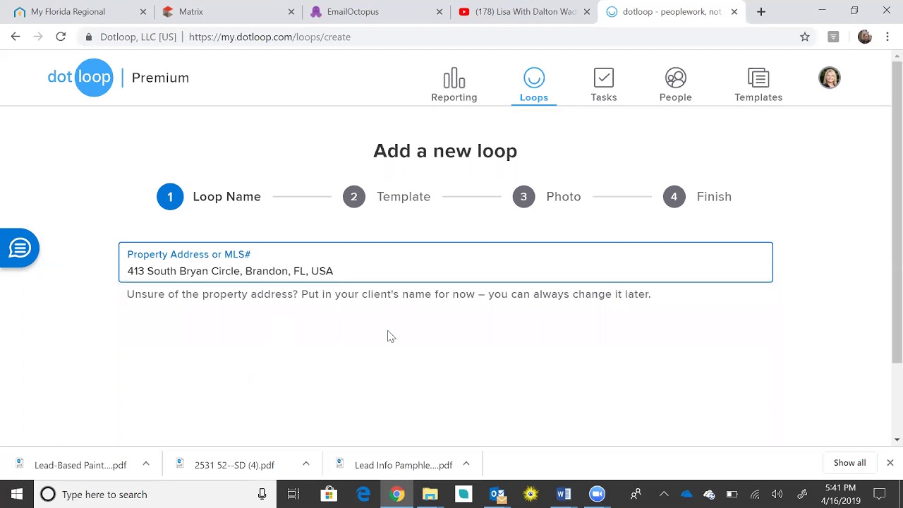 Adding a Loop - YouTube