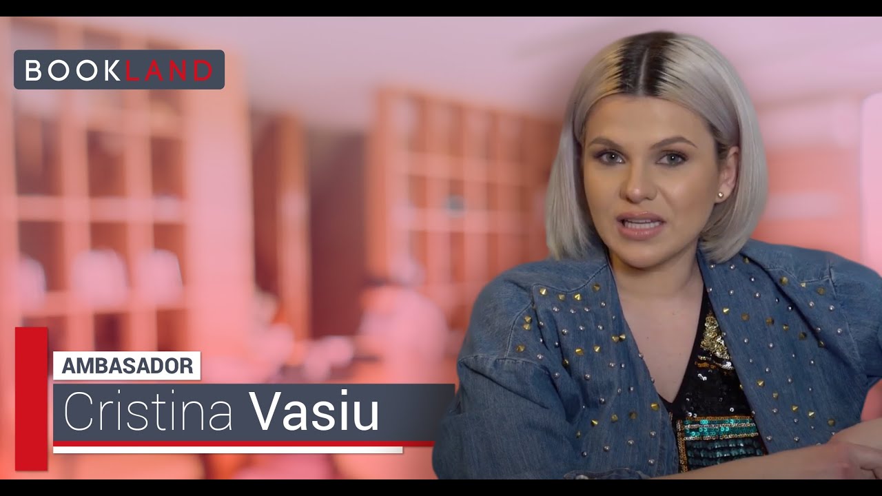 Cristina Vasiu - ambasador BookLand