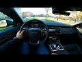 New 2021 Range Rover Evoque POV 4K 3D Binaural Sound Test drive