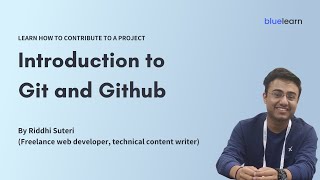Introduction to Git and GitHub | Coding Week | BlueLearn