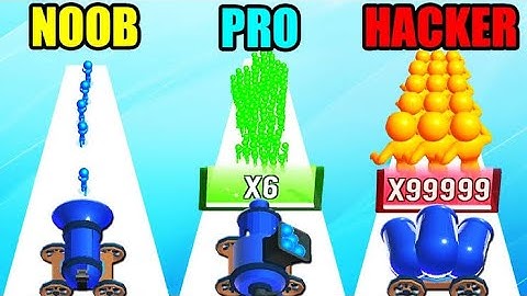 NOOB vs PRO vs HACKER- Mob Control (IOS)