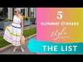 5 summer dresses | this list