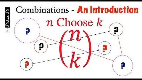 [Combinatorics] - What is N Choose K?