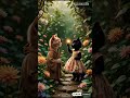 Whispering flowers in the secret garden!#shorts #ytshorts #cat