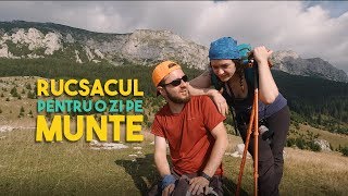 Rucsacul pentru o zi pe munte