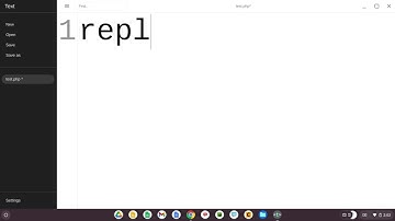 Coding with Python on Chromebook