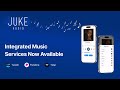 Juke Audio Integrated Music Services Now Available BETA Juke Audio Integrated Music Services Now Available BETA