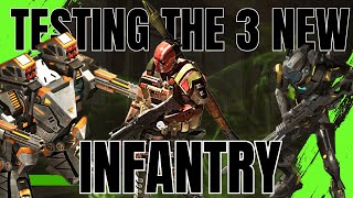 War Commander: Testing The 3 New Infantry V's Advanced Materials.